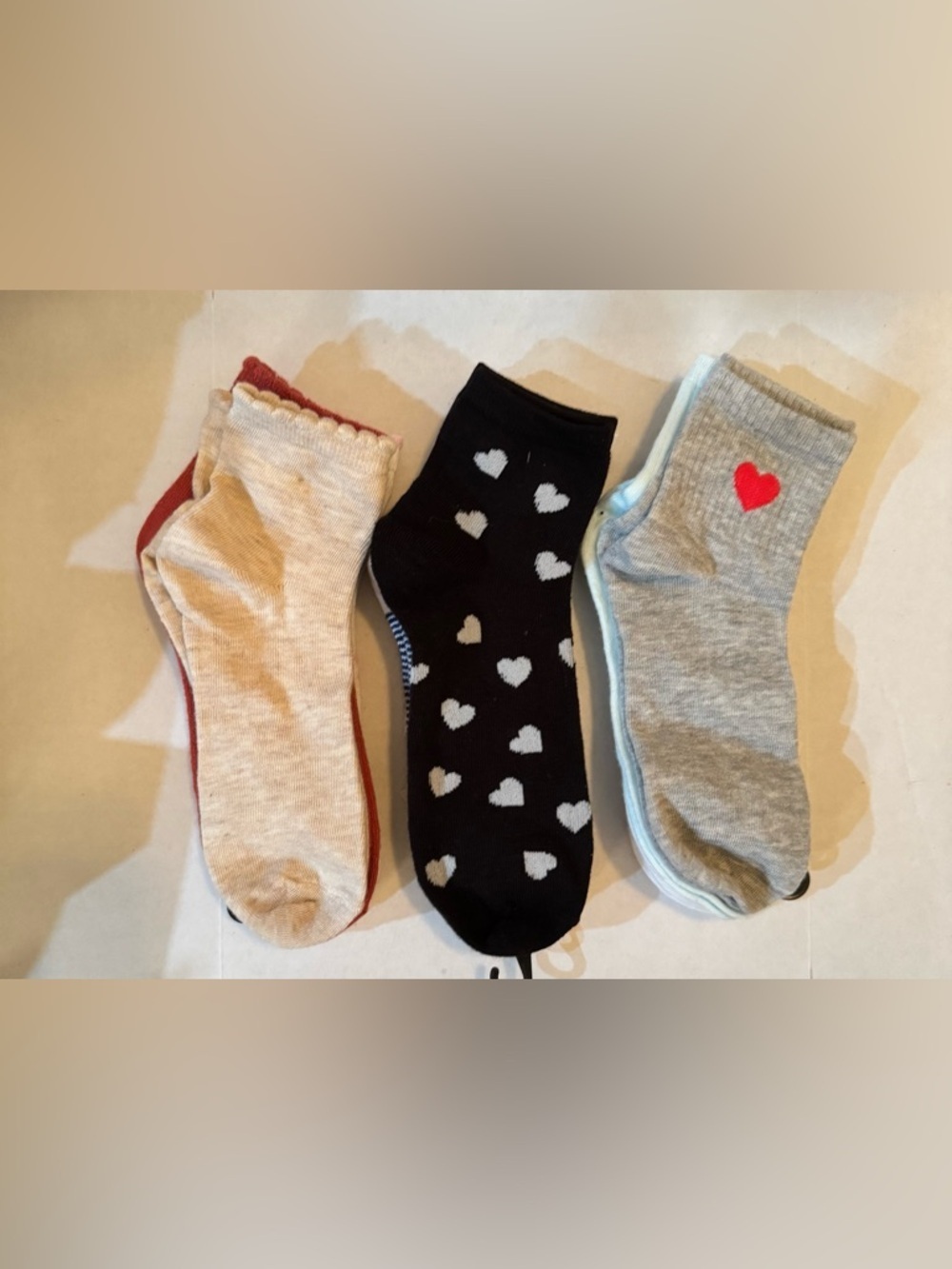 3 No Boundaries Ankle Socks, 3-Pack, Women's, Size 4-10 - Picture 2 of 14